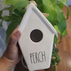 RAE DUNN "PERCH" DECORATIVE BIRD HOUSE